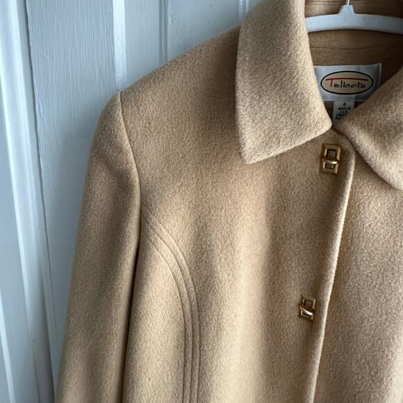 Vintage Talbots Camel Hair Coat - Picture 4 of 8